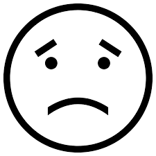 Résultat de recherche d'images pour "frowny face"