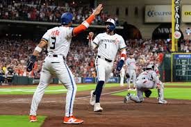 Astros stars hang with hockey legend for World Cup match in Houston