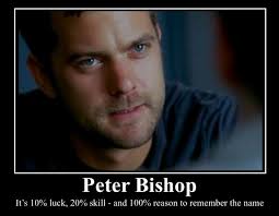 Fringe - Joshua Jackson/Peter Bishop #16: Peter may be alone in the world but WE still remember him! - PeterRememberTheNamePoster