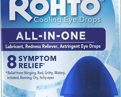 Rohto Ice AllinOne MultiSymptom Relief Cooling Eye Drops