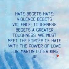 Image result for hate breeds more hate quote