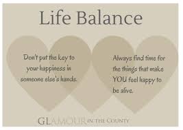 How to Live a Good Balanced LifeGlamour In The County – a UK ... via Relatably.com