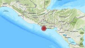 A magnitude 5.7 earthquake shakes El Salvador without causing victims or damage