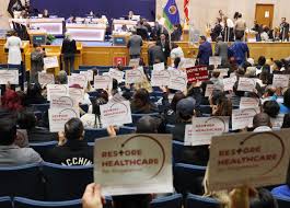 Early returns indicate L.A. County voters have doubts about healthcare sales tax measure