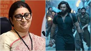 Smriti Irani Praises Ranveer Singh's 'Dhurandhar' Amidst Controversy