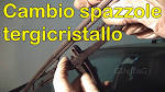 Sostituzione spazzole tergicristallo auto -
