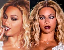 beyonce rock in. Alicia Keys foi a mais clean, sombra bege em toda a pálpebra, delineado com leve gatinho ... - beyonce-rock-in