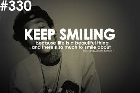 Beautiful Keep Smiling Quotes. QuotesGram via Relatably.com