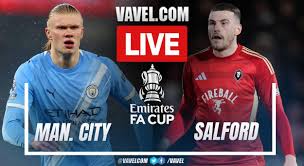 Manchester City vs Salford LIVE Score Updates in FA Cup Match
