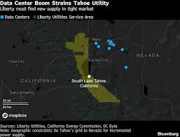 Lake Tahoe Power Crunch Shows AI’s Growing Energy Toll in West