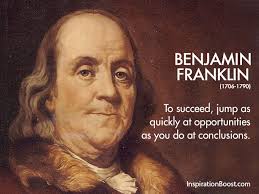 Ben Franklin Quotes. QuotesGram via Relatably.com