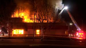 Large fire at Fresno restaurant