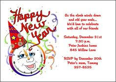 save time with the New Year invite wording samples at Invitaitons ... via Relatably.com