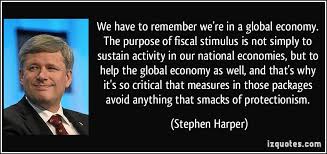 We have to remember we&#39;re in a global economy. The purpose of ... via Relatably.com