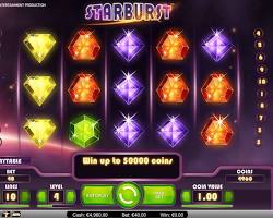 Изображение: Starburst slot machine