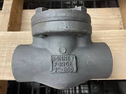 BONNEY FORGE HL41+SL 2" 800 A105N Piston Check Valve Thread ...