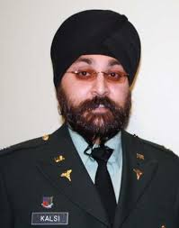 U.S. Army Captain Kamaljeet Singh Kalsi has become the first Sikh to be permitted to keep his turban, beard and long hair while serving on active duty as an ... - Kamaljeet