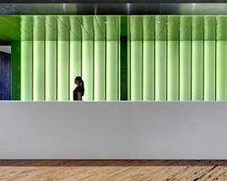 Image of Green color commercial interior