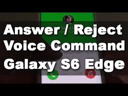 Image result for How to use voice commands to answer or reject calls?