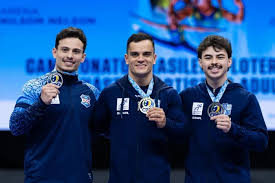 Caio Souza conquistou seu 22º título no Brasileiro de Ginástica Artística; Grêmio Náutico União leva três medalhas