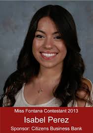 Miss Contestants 2013 - isabel-perez