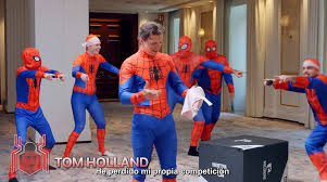 VIDEO: Tom Holland pierde concurso de dobles de Spider-Man; Zendaya e Ibai Llanos son jueces⁠
