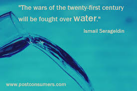 Our Favorite Water Conservation Quotes: The War Over Water via Relatably.com