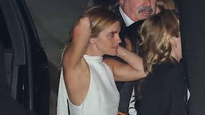 Emma Watson Wears a Flowy White Dress to Beyoncé’s Oscars Party