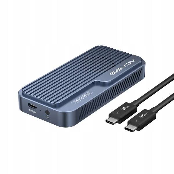 Acasis 80Gbps M.2 NVMe SSD Thunderbolt 5 Enclosure