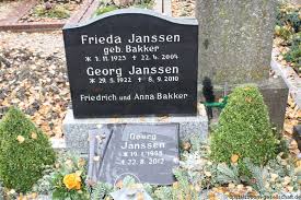 Grab von Anna Bakker (-), Friedhof Emden-Auricher Straße