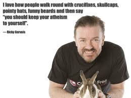 Ricky Gervais Quotes Atheism. QuotesGram via Relatably.com