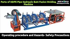 ‪@ghanashyamareddyhseworld‬ HDPE Pipe Hydraulic Butt ...