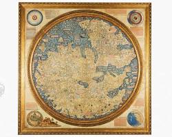 Image of Renaissance map of Italy by Fra Mauro