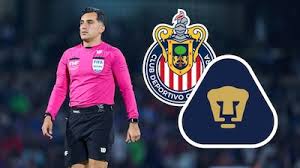 ¡Ismael Rosario López pitará el Chivas vs Pumas! Las designaciones arbitrales para la J13 del CL26