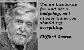 Hand picked seven well-known quotes by clifford geertz photo English via Relatably.com