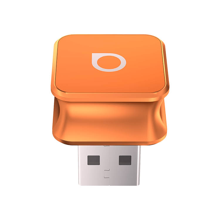 Dongle Carplay/android Auto Wireless Ottocast Mini Cube 3.0-Cosmic Orange
