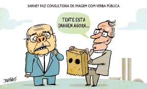 Resultado de imagem para sarney charge