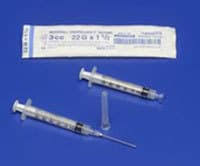 Monoject Syringe with Needle - 3cc - sourceonedental.com