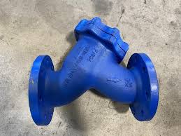Spirax Sarco 4" 150# A216 WCB Flanged Wye Y Strainer Valve ...