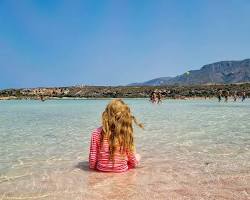 Imagen de la playa de Elafonisi