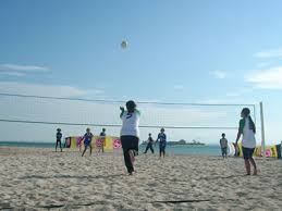 Hasil gambar untuk gambar volly pantai