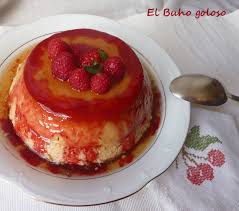 Resultado de imagen para Imagenes De Flan De Huevo Con Frutas