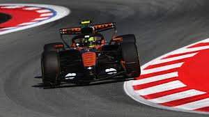 Lando Norris fue el más rápido en la segunda práctica en Barcelona