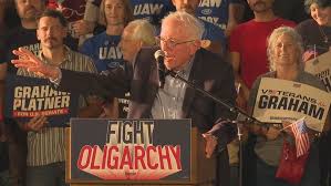 Bernie Sanders' 'Fighting Oligarchy Tour' brings endorsements for Jackson and Platner