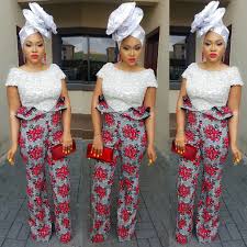 Image result for ankara and lace designs