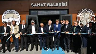 Büyük Sanat Galerisi açıldı İhlas Haber Ajansı - Kayseri