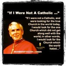 quote on Pinterest | Fulton Sheen, Catholic and Home And Family via Relatably.com