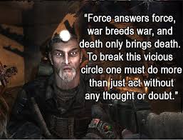 Image from tumblr, quote from Khan (game character, from Metro ... via Relatably.com