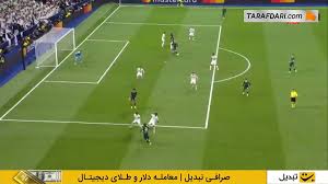 گل ارلینگ هالند به رئال مادرید از روی نقطه پنالتی (رئال مادرید 1-2 منچسترسیتی)