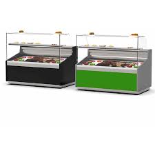 Vitrina Expositora Refrigerada con Reserva para Pastelería ...